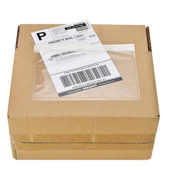 25 Clear Label Pouches - Picture 3 of 5